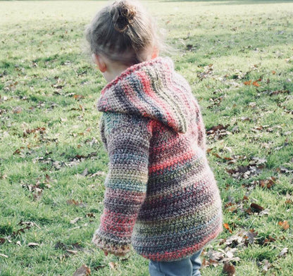Crochet Hooded Jacket Pattern