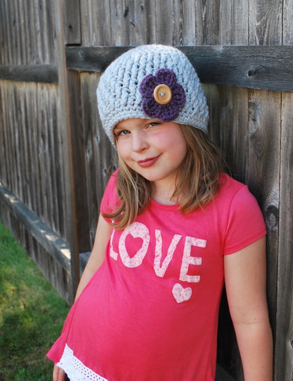 Bloom Hat Crochet Pattern