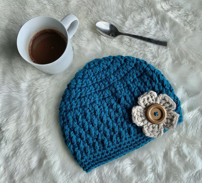 Bloom Hat Crochet Pattern