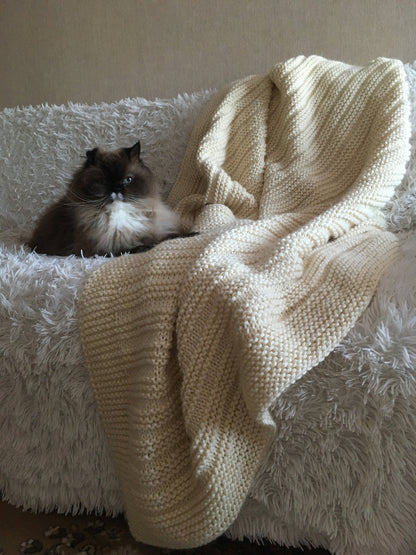 WarmHaven Blanket – Knit Pattern