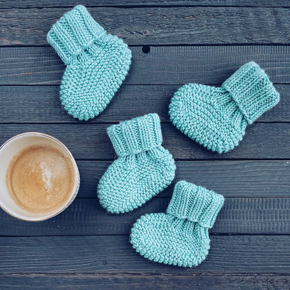 Cozy Baby Duo Set - Knit Pattern