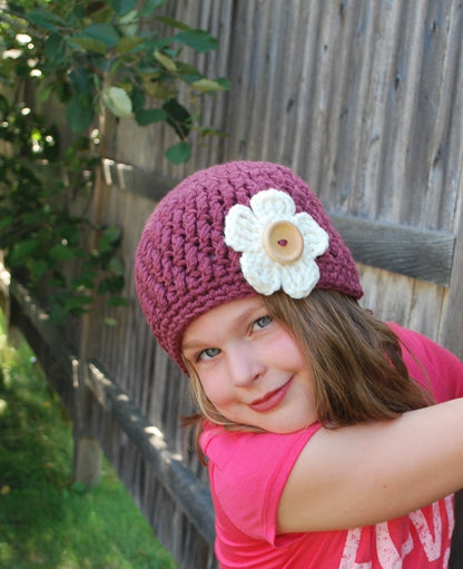 Bloom Hat Crochet Pattern