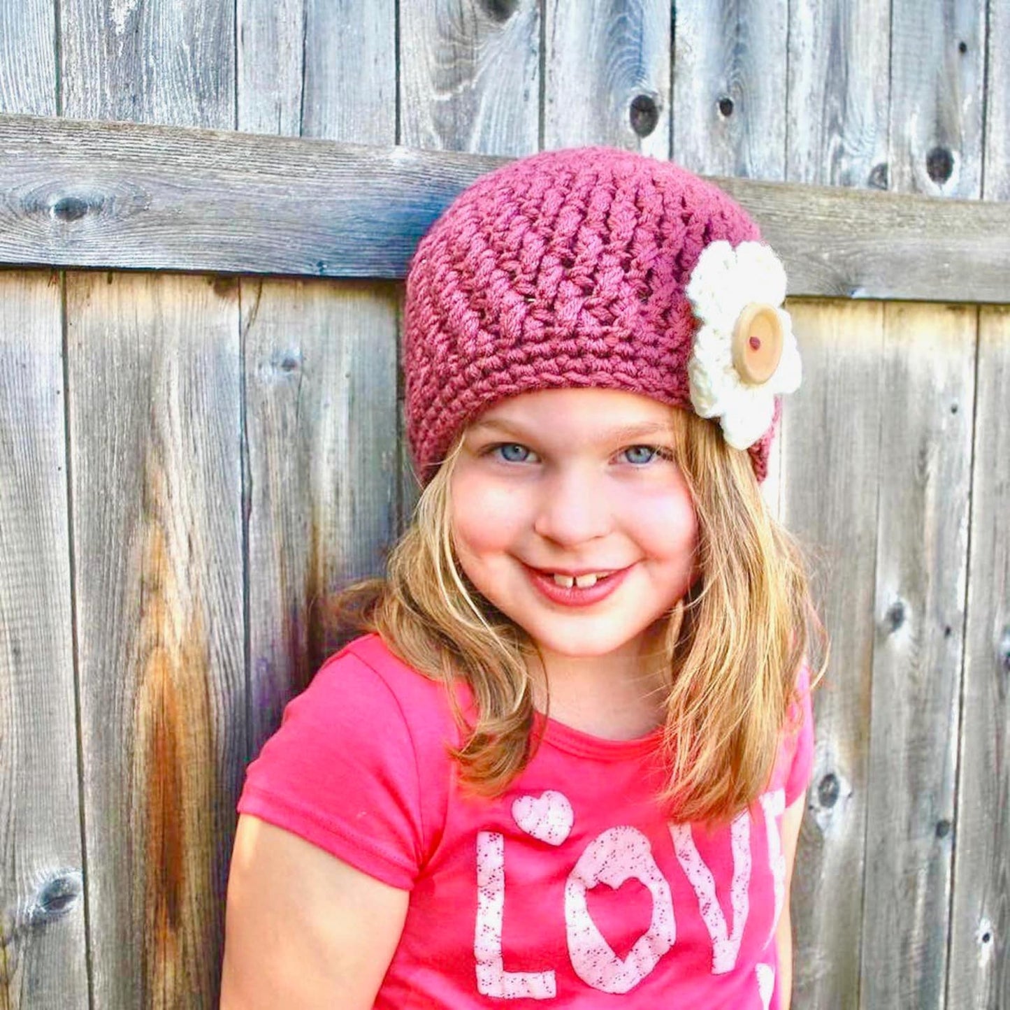 Bloom Hat Crochet Pattern