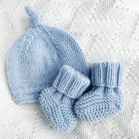 Cozy Baby Duo Set - Knit Pattern