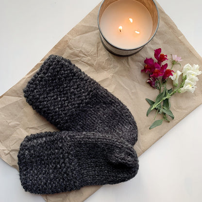 Grandma’s Cozy Slippers- Knitting Pattern