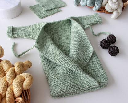 Cozy Baby Swaddle Knitting Pattern