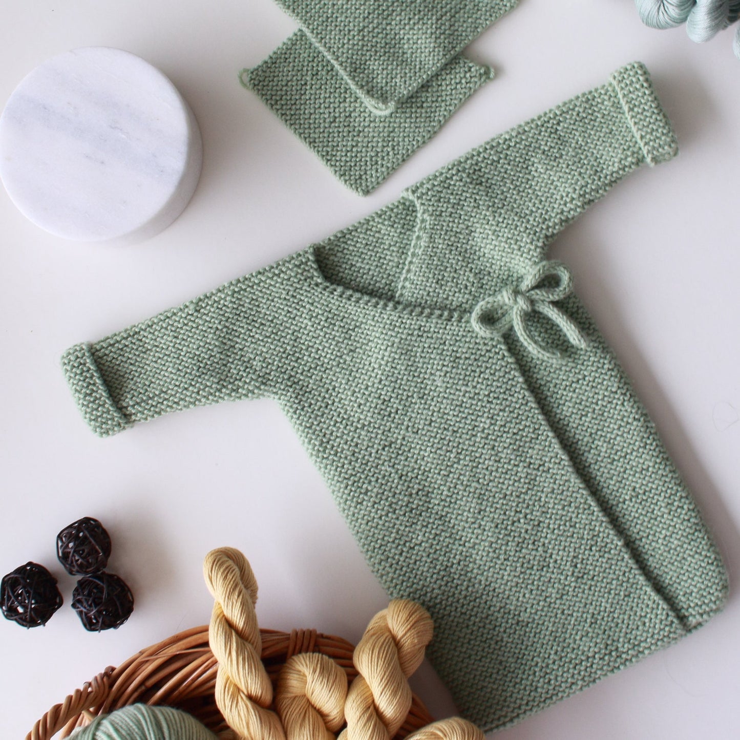 Cozy Baby Swaddle Knitting Pattern
