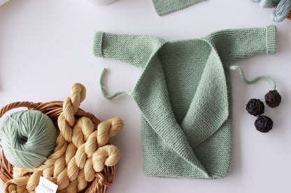 Cozy Baby Swaddle Knitting Pattern