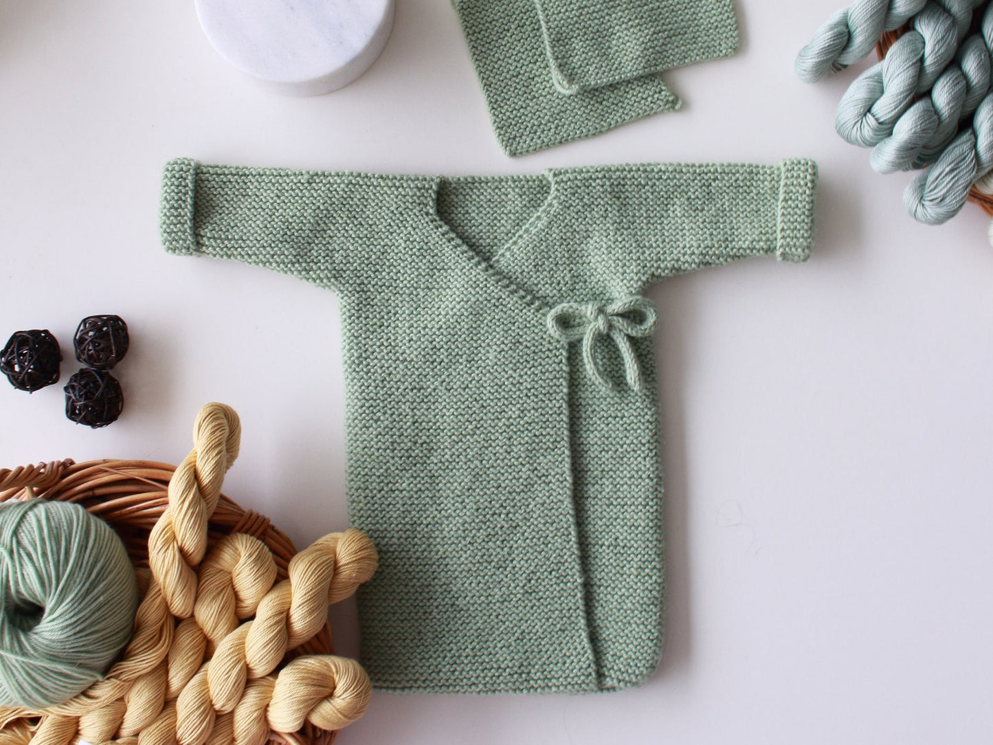 Cozy Baby Swaddle Knitting Pattern