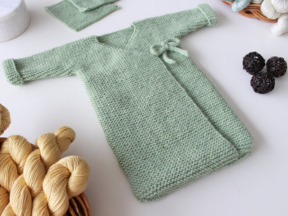 Cozy Baby Swaddle Knitting Pattern