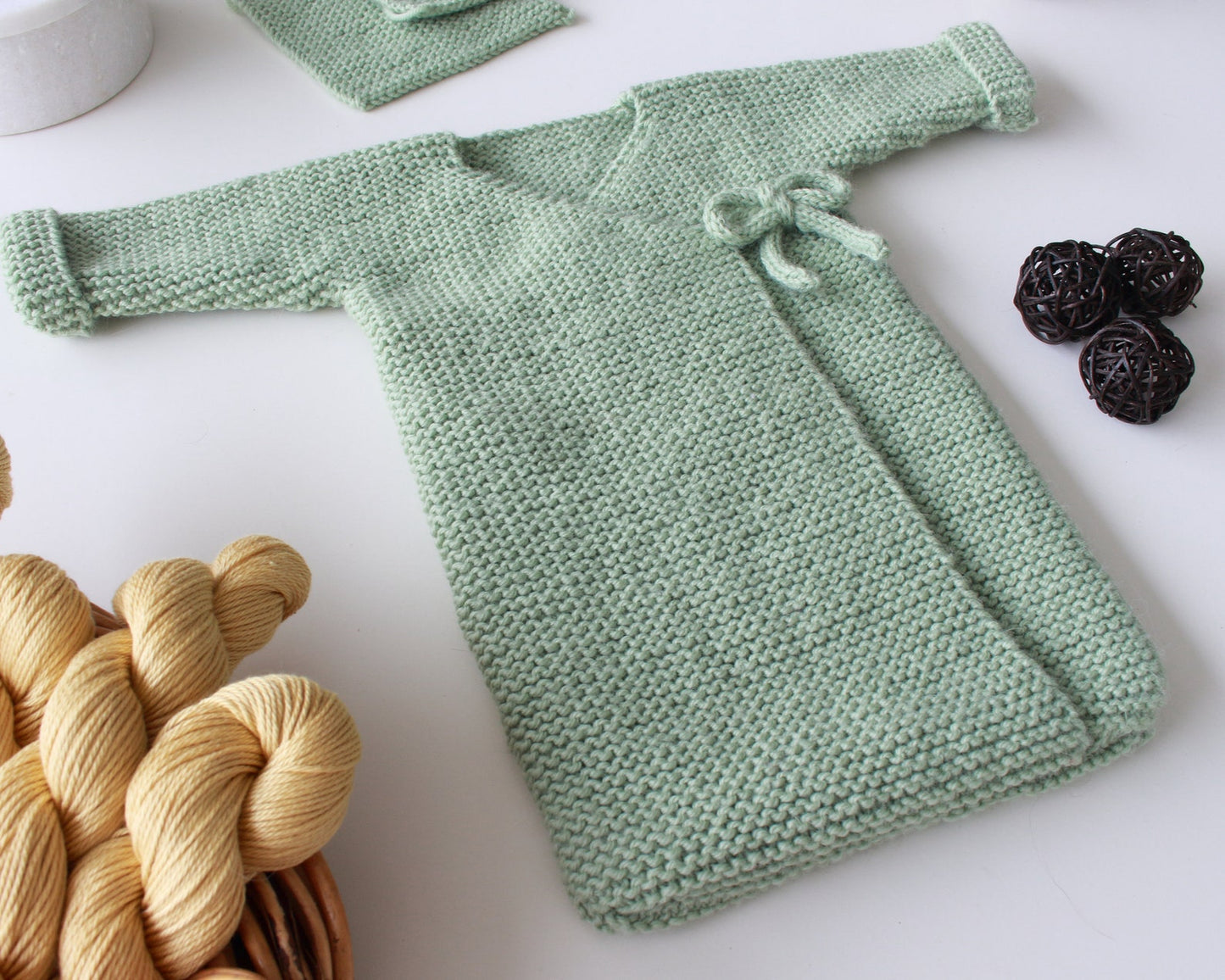 Cozy Baby Swaddle Knitting Pattern
