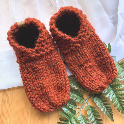 Grandma’s Cozy Slippers- Knitting Pattern