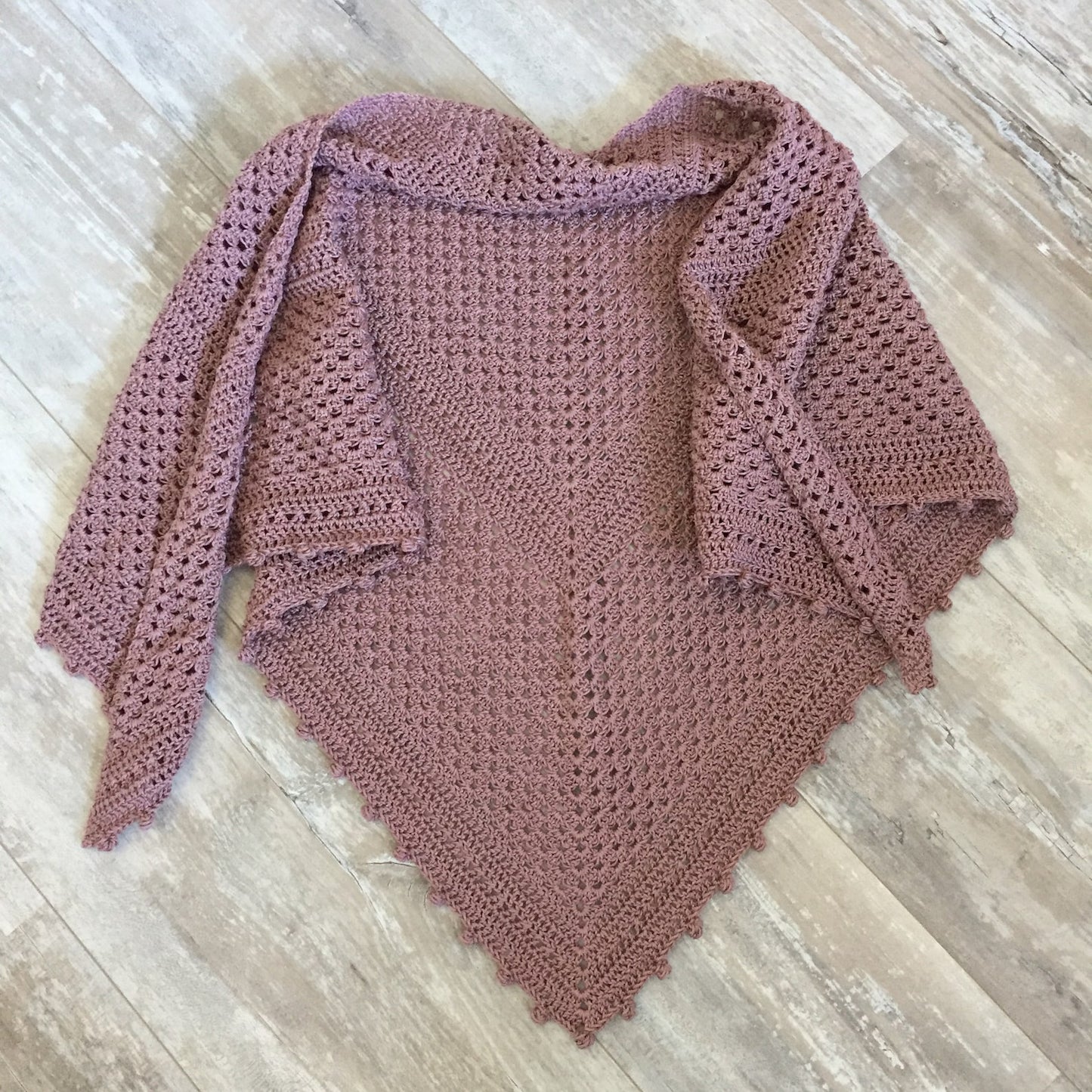 Hug Me Shawl Crochet Pattern