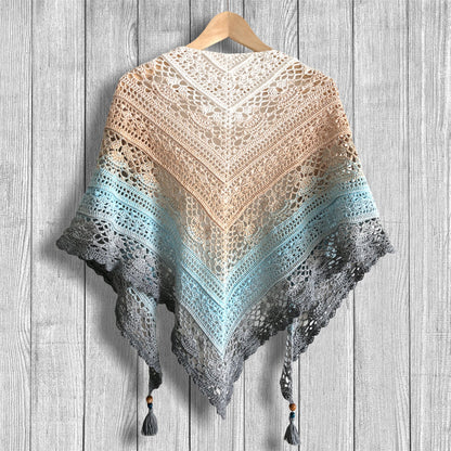 Skyline Shawl Crochet Pattern