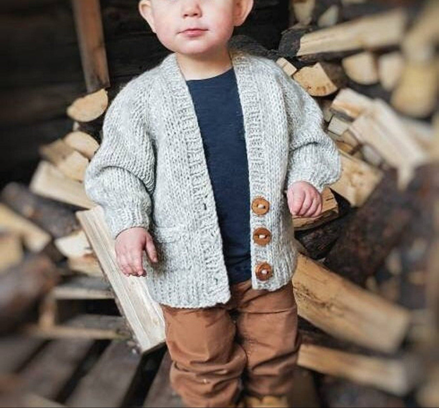 Kids Knit Cardigan Pattern
