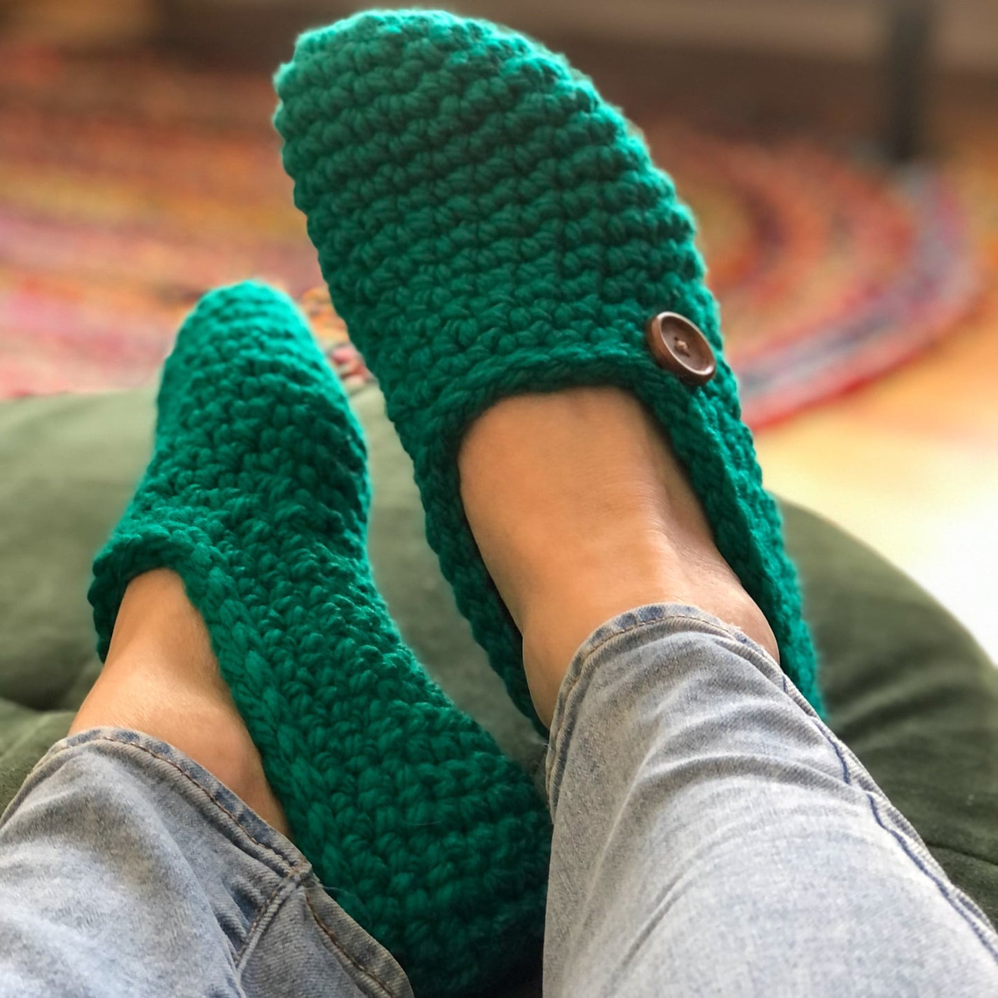 CozyWarm Slippers Crochet Pattern