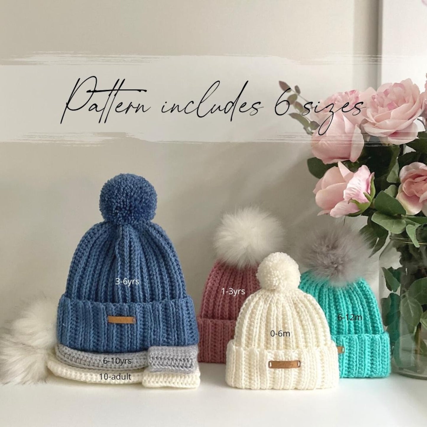the Easy Beanie crochet Pattern