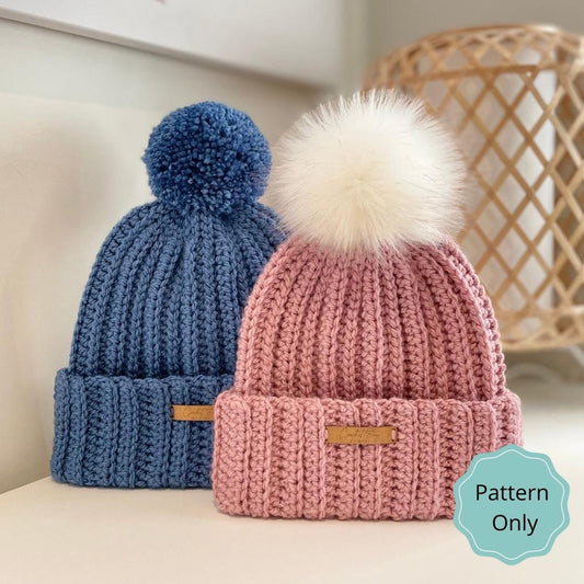 the Easy Beanie crochet Pattern