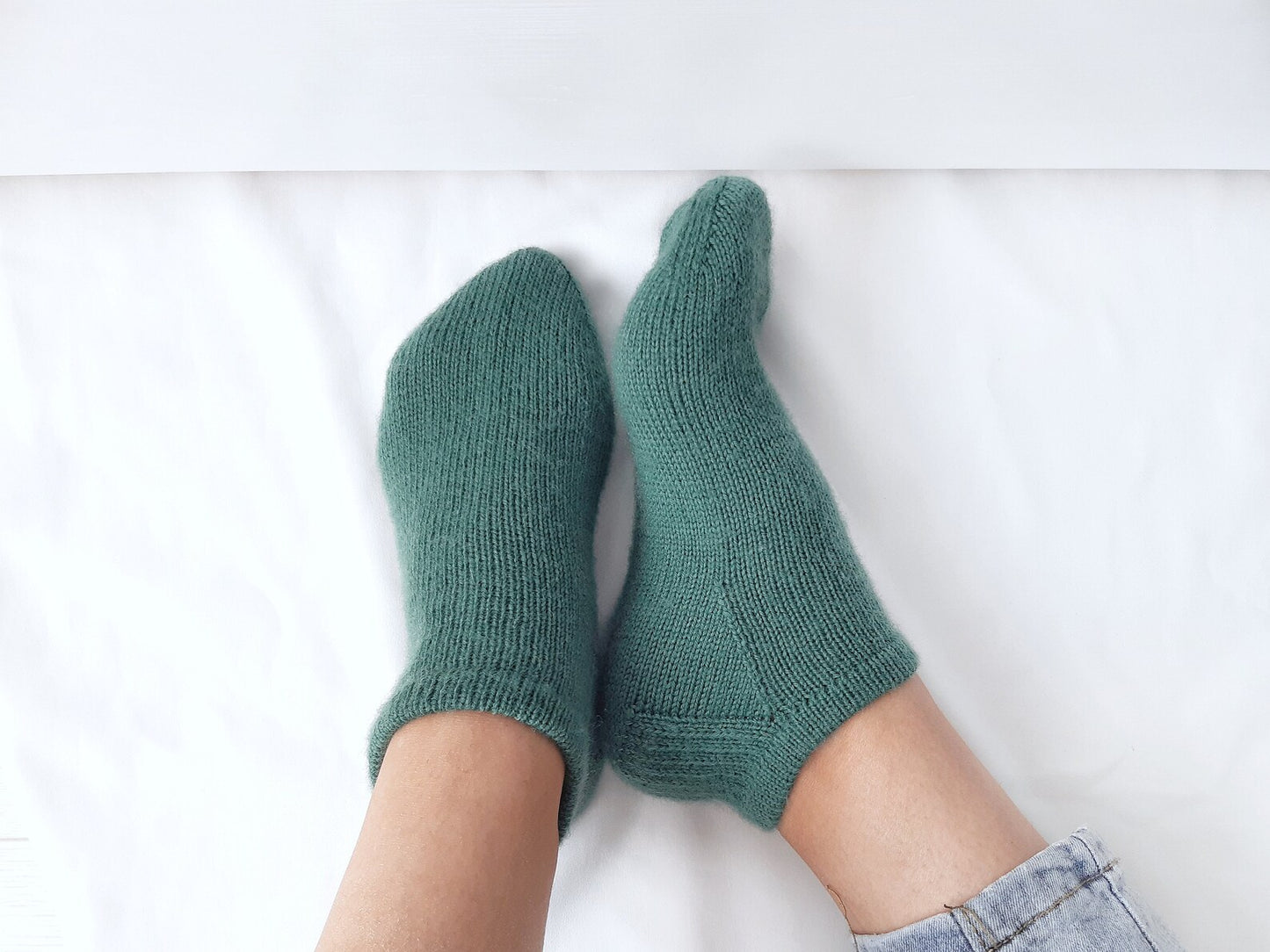 Cozy Knit Short Socks Pattern