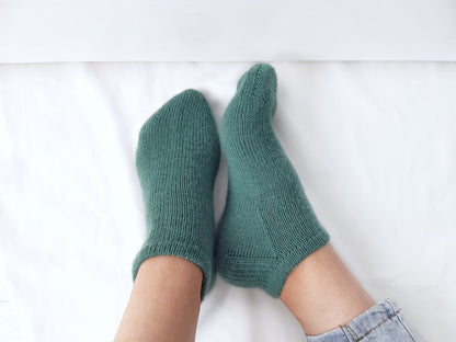 Cozy Knit Short Socks Pattern