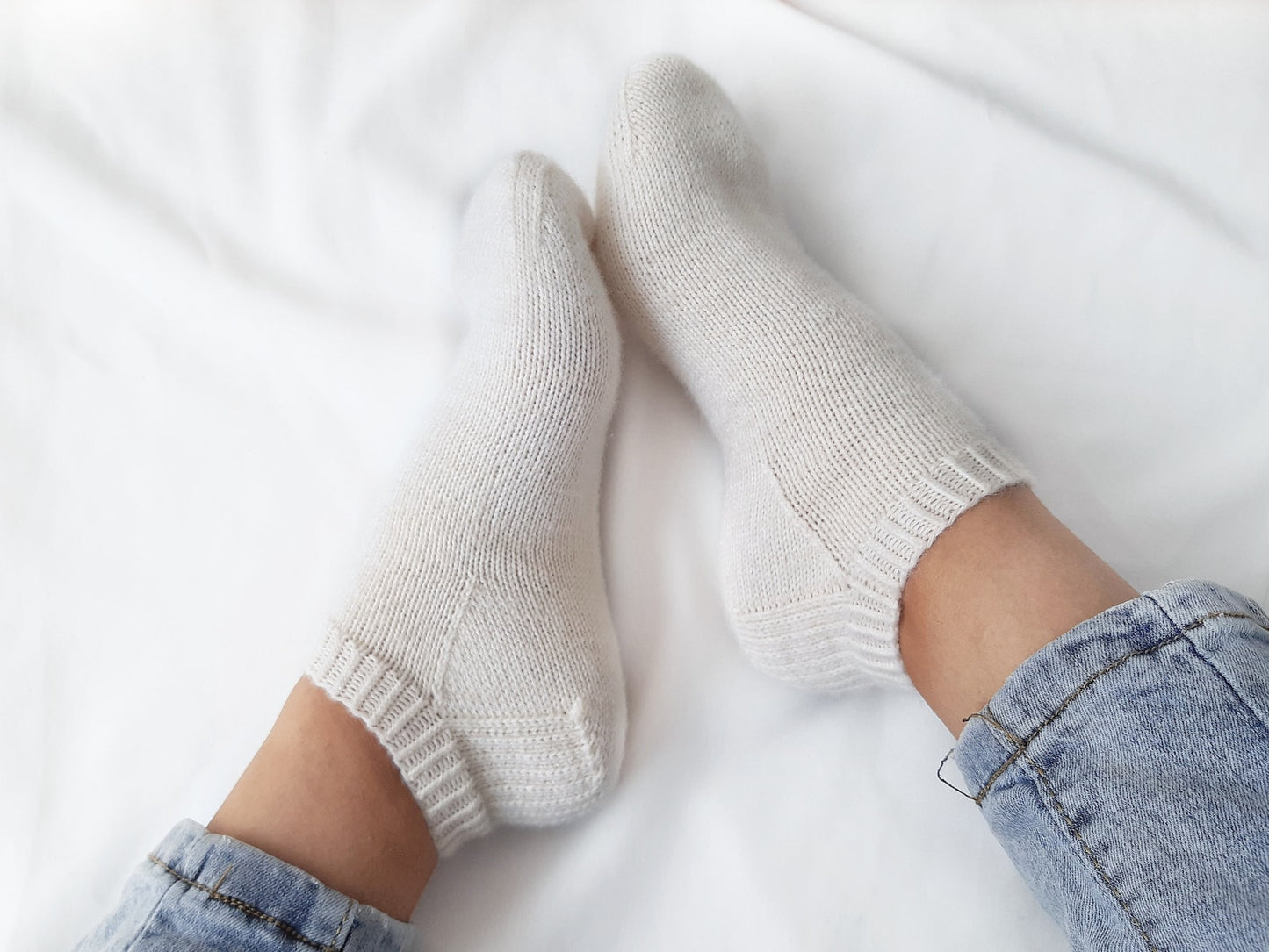 Cozy Knit Short Socks Pattern