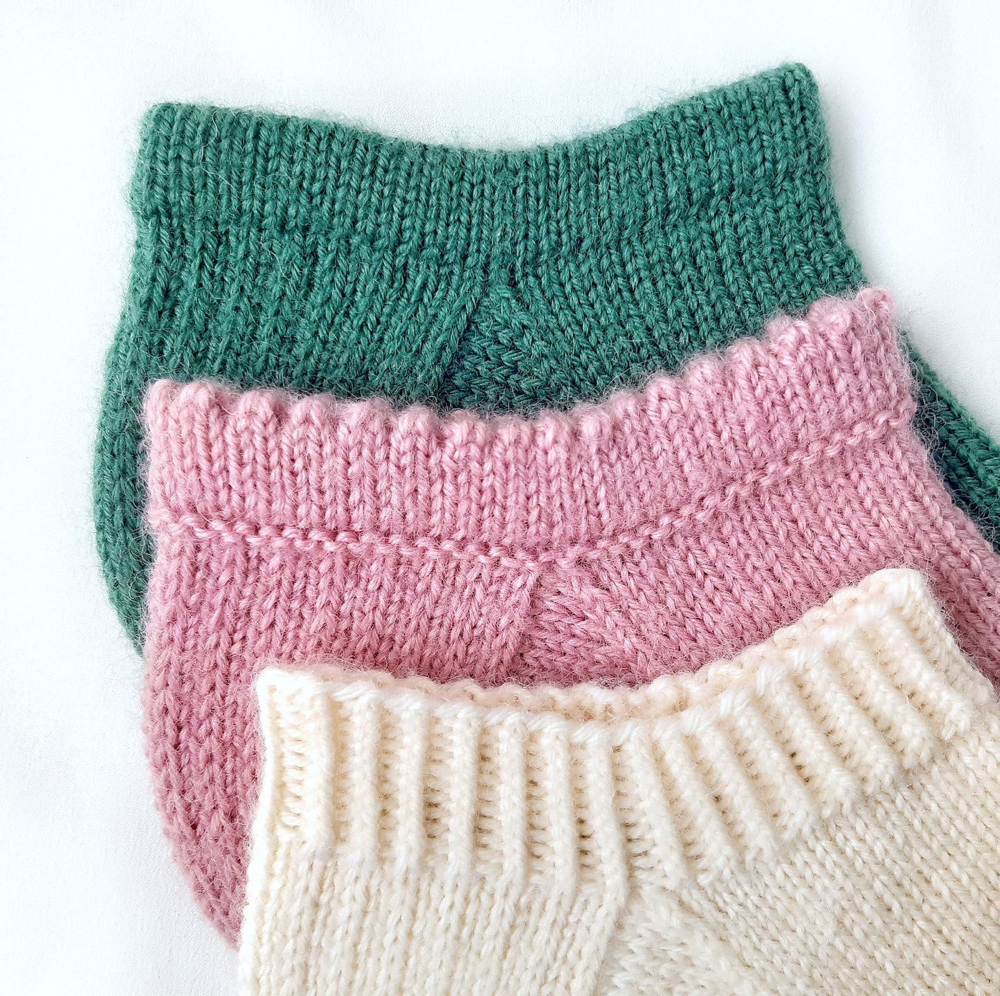 Cozy Knit Short Socks Pattern
