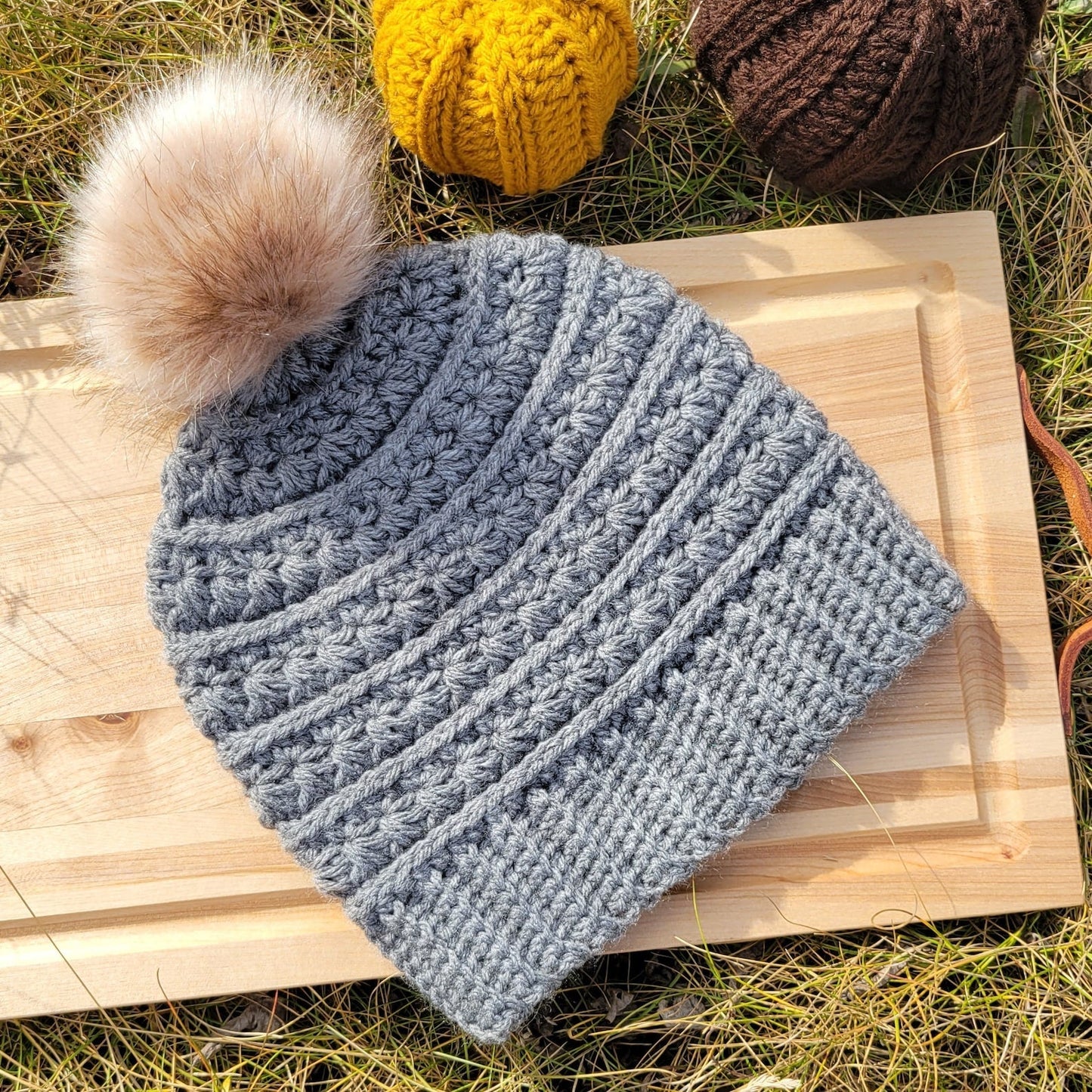 Cozy Ridge Beanie Crochet Pattern