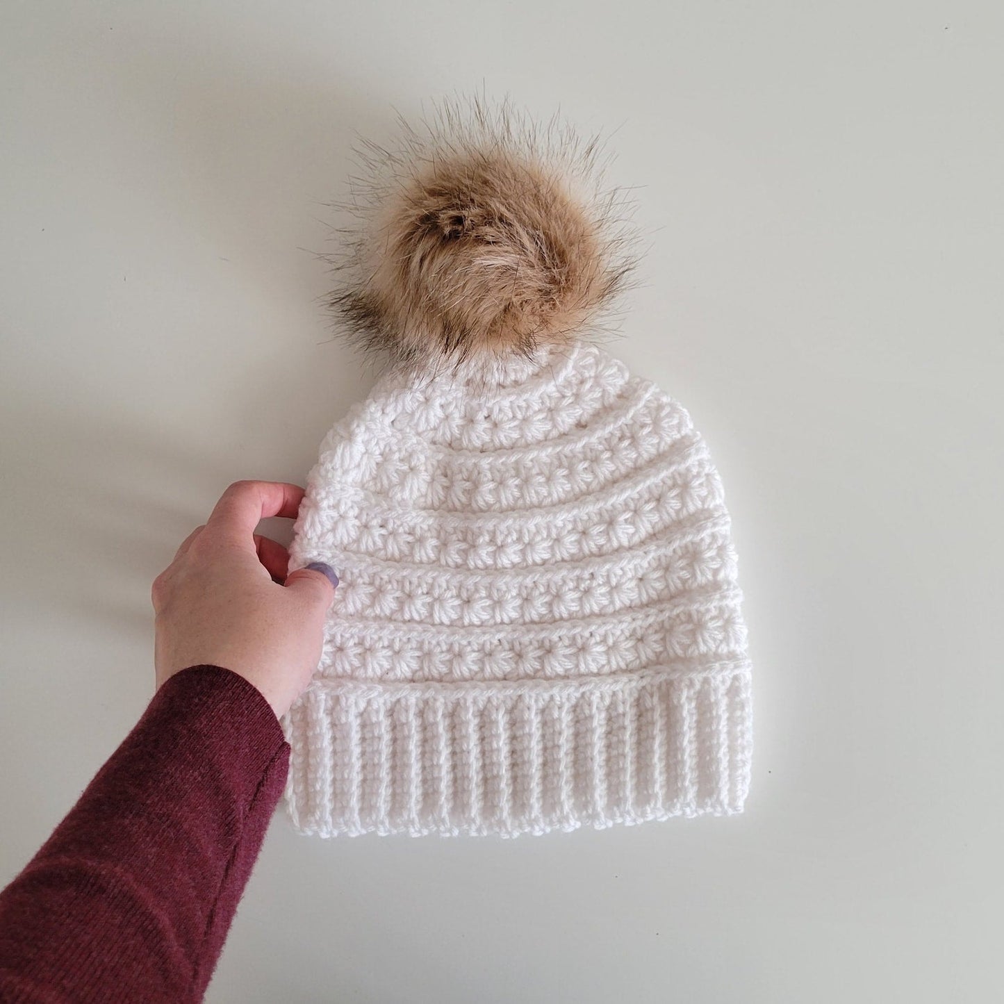 Cozy Ridge Beanie Crochet Pattern