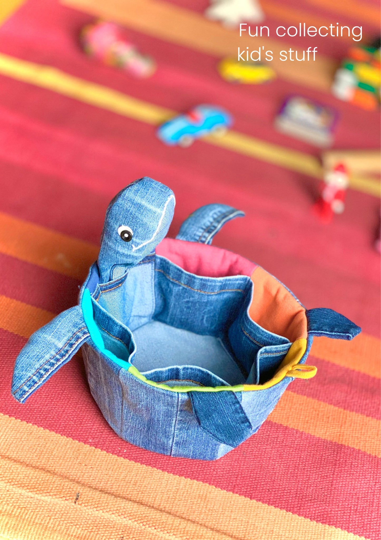Cute Turtle Organizer Sewing Pattern