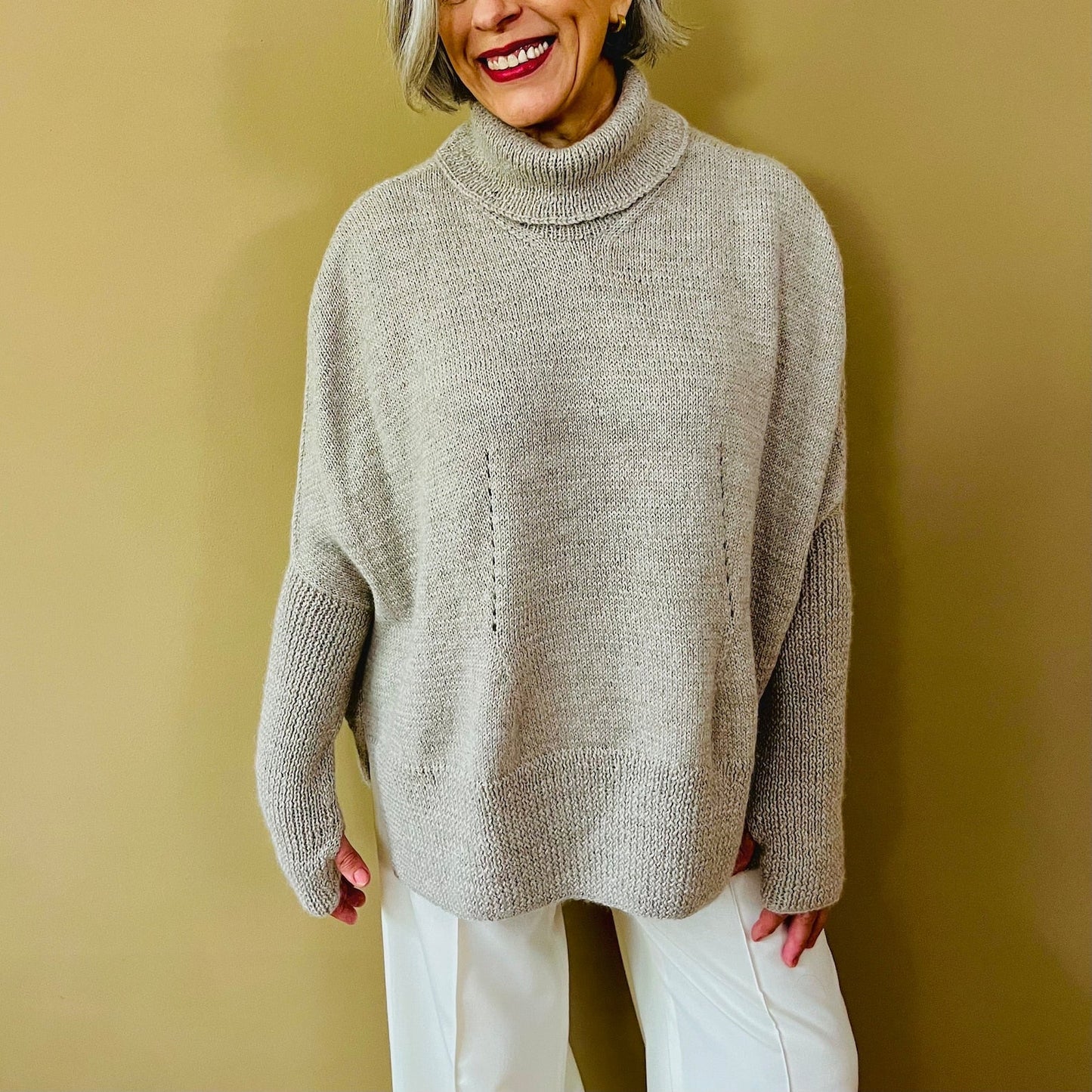 Everyday Elegance Poncho Knitting Pattern