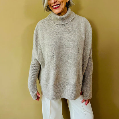 Everyday Elegance Poncho Knitting Pattern