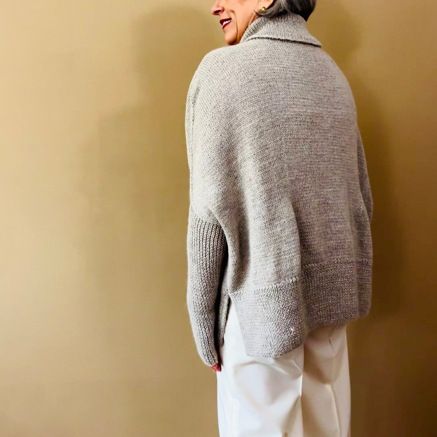 Everyday Elegance Poncho Knitting Pattern