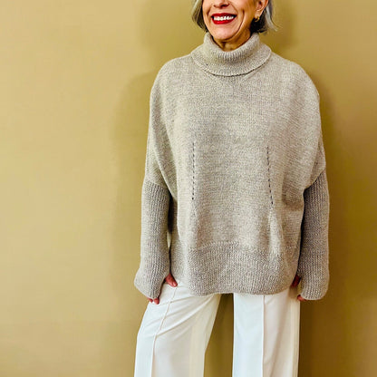 Everyday Elegance Poncho Knitting Pattern