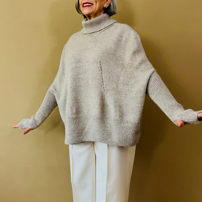 Everyday Elegance Poncho Knitting Pattern