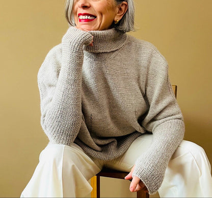 Everyday Elegance Poncho Knitting Pattern