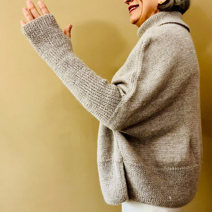 Everyday Elegance Poncho Knitting Pattern