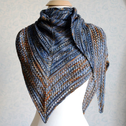 Twilight Lace Shawl Knitting Pattern