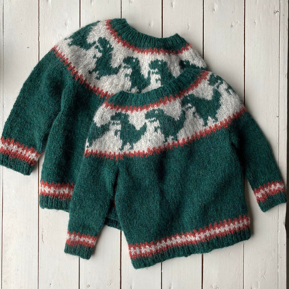 Cozy Dino Sweater Knitting Pattern