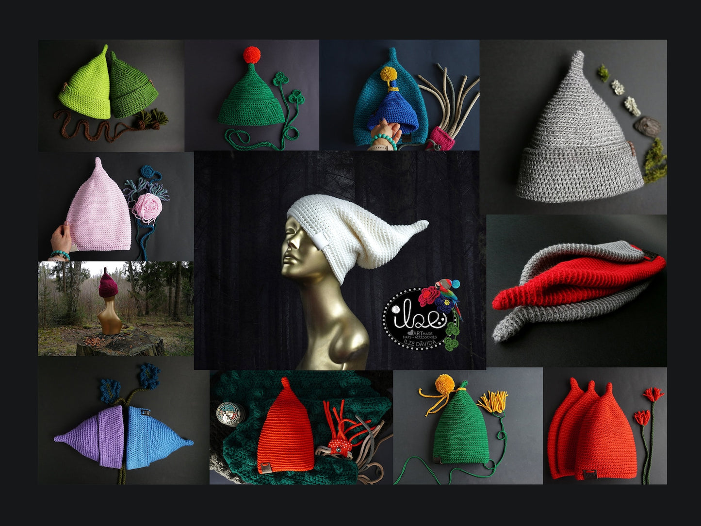 Elf Hat Crochet Pattern