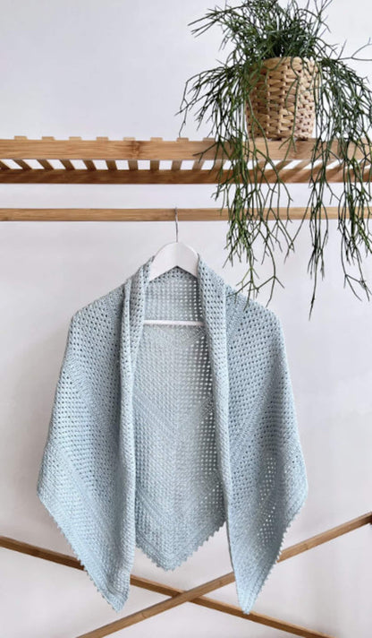 Hug Me Shawl Crochet Pattern