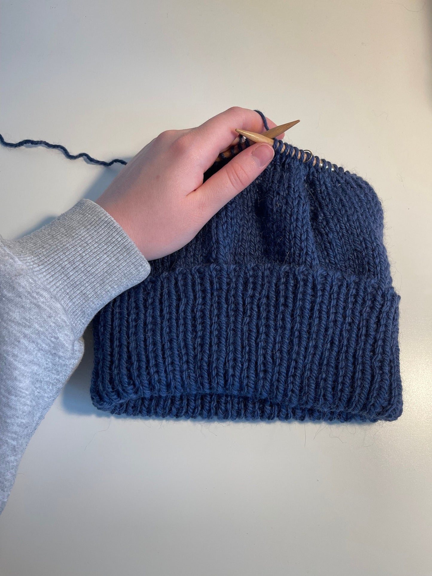 Easy Knit Classic Hat Knitting Pattern