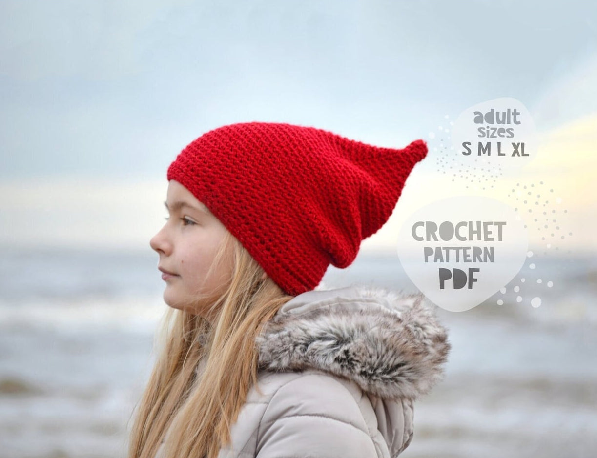 Elf Hat Crochet Pattern