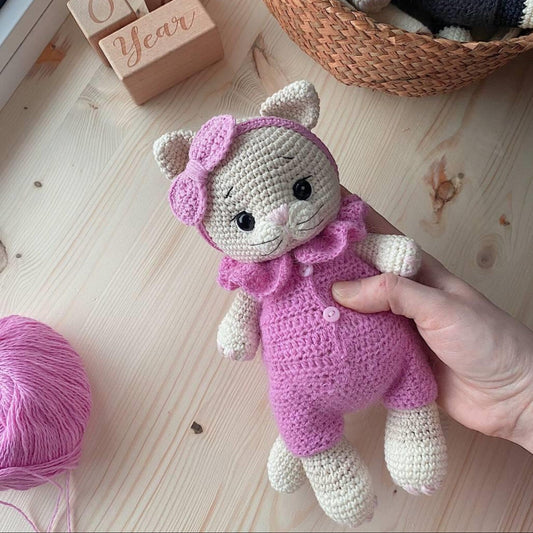 Cute Kitten Crochet Pattern