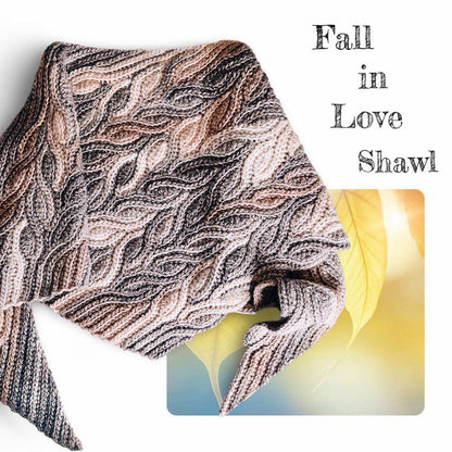 Cozy Winter Shawl  Crochet Pattern