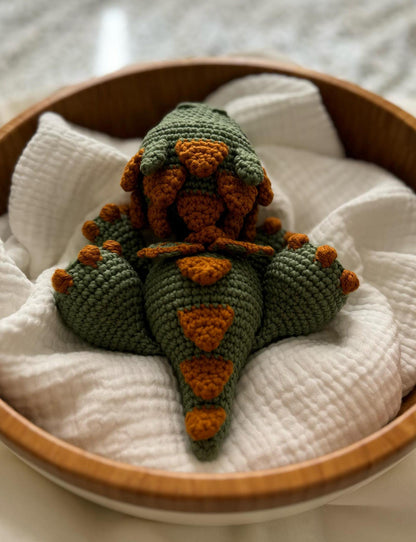 cute dragon crochet Pattern