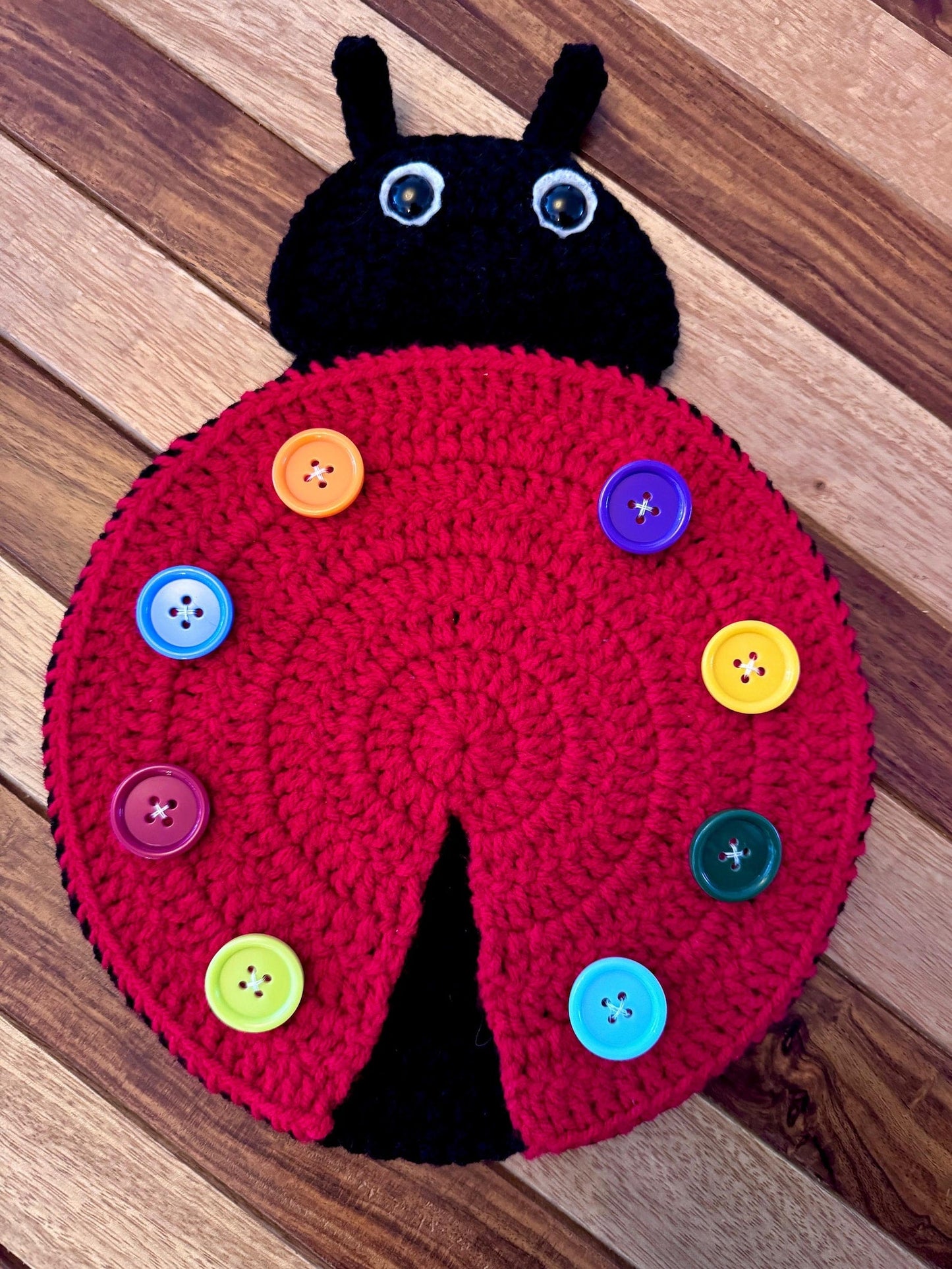 Crochet LadyBug Game Pattern