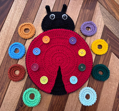 Crochet LadyBug Game Pattern