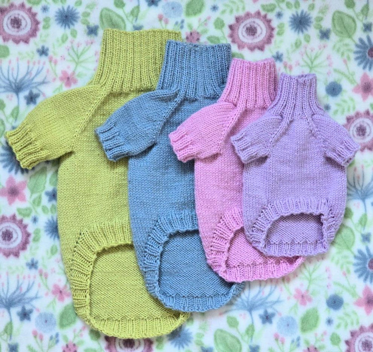 Custom Dog Sweater - Knit Pattern