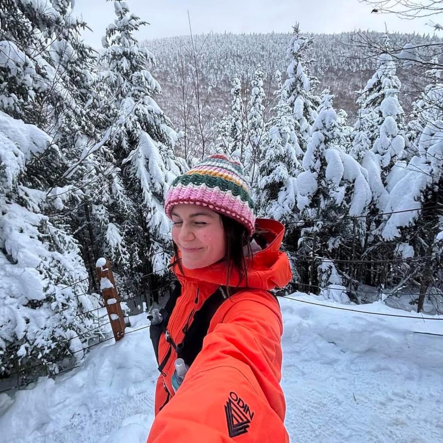 Colorful Beanie Knitting Pattern