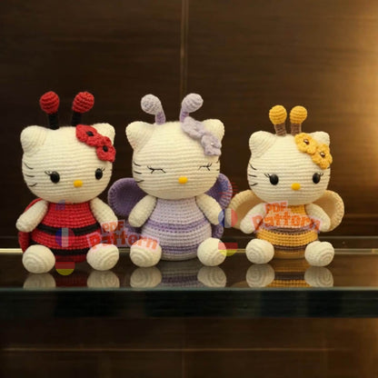 3-in-1 Crochet Pattern Kitty